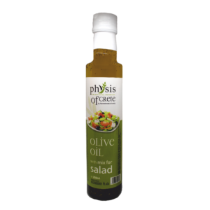 Alyvuogių aliejus su prieskoniais salotoms 250ml