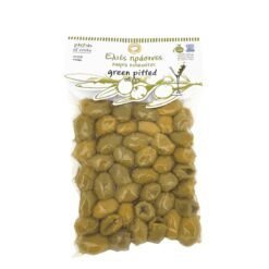 Žaliosios alyvuogės be kauliukų vakuumo pakuotėje 250 g.