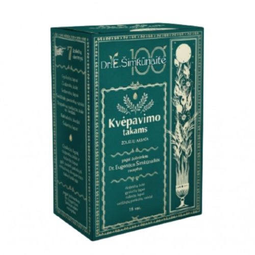 Kvėpavimo takams, žolelių arbata, Dr. E. Šimkūnaitės, 15 pakelių