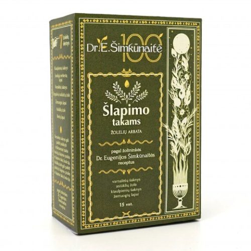 Šlapimo takams, žolelių arbata, Dr. E. Šimkūnaitės, 15 pakelių