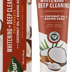 Dantų pasta DABUR COCONUT, su kokosų aliejumi ir soda, 100ml